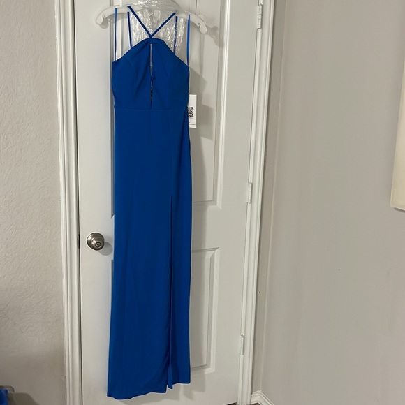 NWT Royal Blue Formal Maxi Dress Size 4 - Picture 5 of 5